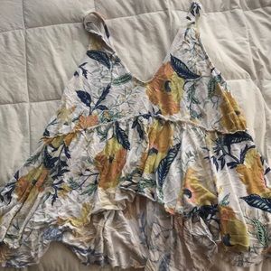 Floral tank/tunic